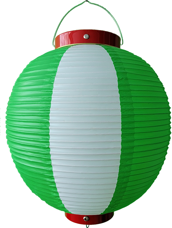 40104 尺丸 緑／白・赤枠